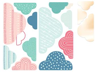 Villit ja Vapaat Pilvet Seinätarrat -4