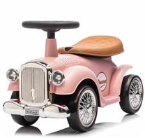 Vintage Classic Retro potkuauto, vaaleanpunainen