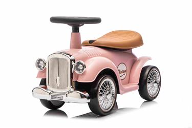 Vintage Classic Retro potkuauto, vaaleanpunainen-11