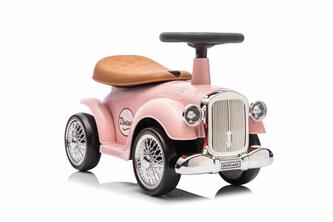 Vintage Classic Retro potkuauto, vaaleanpunainen-9