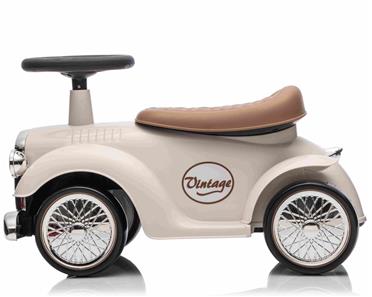 Vintage Classic Retro Potkuauto, valkoinen-2