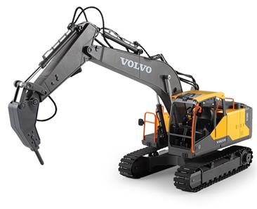 Volvo 3-in-1 RC-kaivinkone 1:16 2.4G