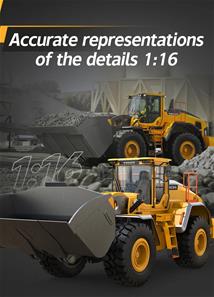 Volvo kaivinkone / Graveko L260H PRO 2.4G 1:16-3