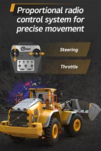 Volvo kaivinkone / Graveko L260H PRO 2.4G 1:16-4