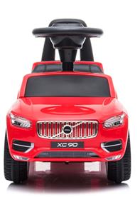 Volvo XC90 Potkuauto nahkaistuimella, punainen-2