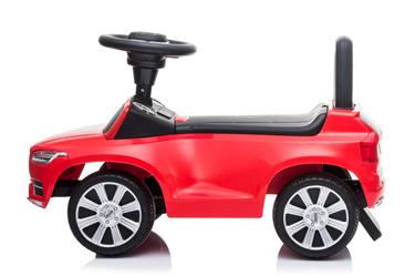 Volvo XC90 Potkuauto nahkaistuimella, punainen-3