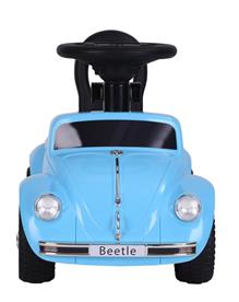 VW Beetle Classic Potkuauto nahkapenkillä, sininen-3