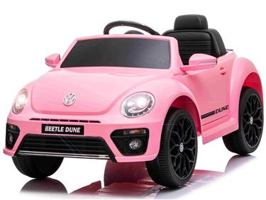 VW Beetle Dune sähköauto lapsille 10.8V, vaaleanpunainen