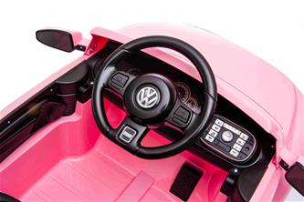 VW Beetle Dune sähköauto lapsille 10.8V, vaaleanpunainen-9
