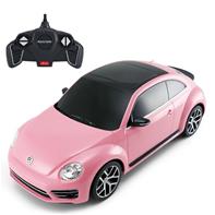 VW Beetle kauko-ohjattava auto 1:14, light pink - 2.4G