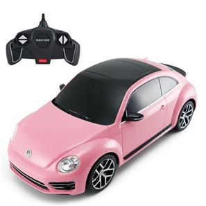 VW Beetle kauko-ohjattava auto 1:14, light pink - 2.4G