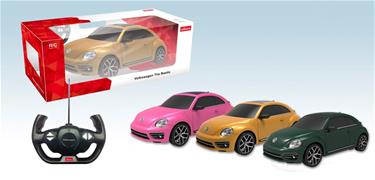 VW Beetle kauko-ohjattava auto 1:14, light pink - 2.4G-5