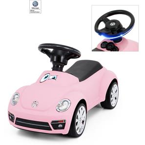 VW Beetle Potkuauto, vaaleanpunainen-2