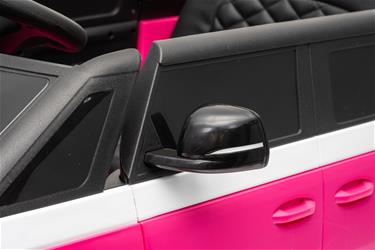 VW ID Buzz Lasten sähköauto 22.2V , vaaleanpunainen-11