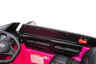 VW ID Buzz Lasten sähköauto 22.2V , vaaleanpunainen-18