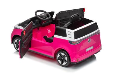VW ID Buzz Lasten sähköauto 22.2V , vaaleanpunainen-2