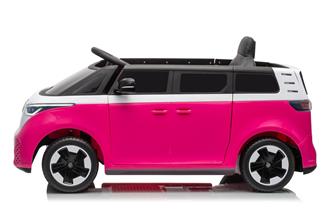 VW ID Buzz Lasten sähköauto 22.2V , vaaleanpunainen-5