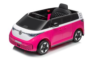VW ID Buzz Lasten sähköauto 22.2V , vaaleanpunainen-6
