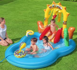  Wild West -vesipuisto 264 x 188 x 140 cm