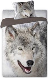 Wild Wolf vuodevaatteet 140x200 cm - 100 prosenttia puuvillaa.