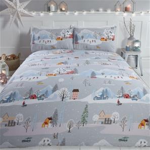 Winter Village vuodevaatteet 135x200cm