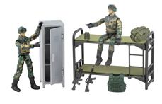 World Peacekeepers 1:18 Armeija kerrossänky sis. 2 hahmoa