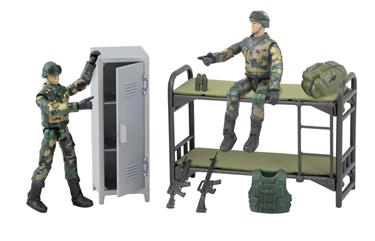 World Peacekeepers 1:18 Armeija kerrossänky sis. 2 hahmoa