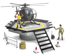 World Peacekeepers 1:18 Helikopterikenttä