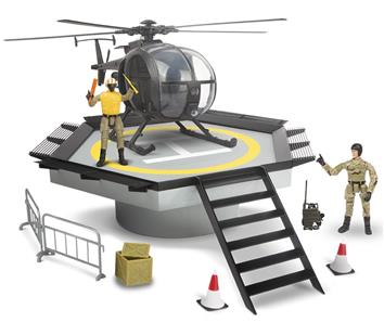 World Peacekeepers 1:18 Helikopterikenttä
