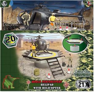World Peacekeepers 1:18 Helikopterikenttä-2