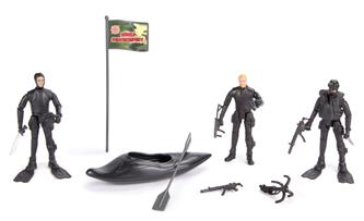 World Peacekeepers 1:18 Navy Seal -pakkaus sis. 3 hahmoa