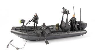 World Peacekeepers 1:18 Navy Seal Vene, sis. 3 hahmoa