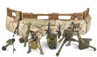 World Peacekeepers 1:18 Puolustusyksikkö sis. 2 hahmoa
