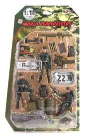 World Peacekeepers 1:18 Sotilas Ranger -pakkaus sis. 3 hahmoa-2