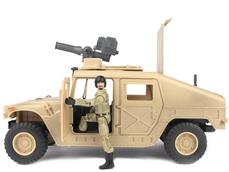 World Peacekeepers  1:18 Sotilasajoneuvo Hummer A-malli