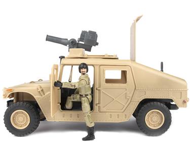 World Peacekeepers  1:18 Sotilasajoneuvo Hummer A-malli