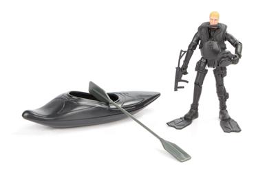 World Peacekeepers 1:18 Sotilashahmo + kajakki