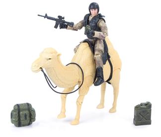 World Peacekeepers 1:18 Sotilashahmo + kameli