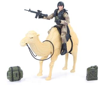 World Peacekeepers 1:18 Sotilashahmo + kameli