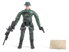 World Peacekeepers 1:18 Sotilashahmo Singepack 1C