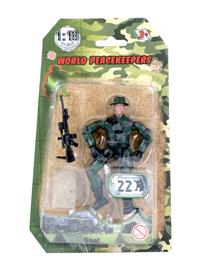 World Peacekeepers 1:18 Sotilashahmo Singepack 1C-2
