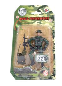 World Peacekeepers 1:18 Sotilashahmo Singepack 1D-2