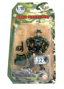World Peacekeepers 1:18 Sotilashahmo Singepack 1E-2