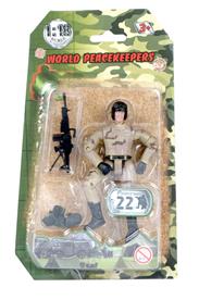 World Peacekeepers 1:18 Sotilashahmo Singepack 2A-2
