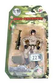 World Peacekeepers 1:18 Sotilashahmo Singepack 2B-2