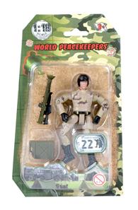 World Peacekeepers 1:18 Sotilashahmo Singepack 2B-2