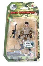 World Peacekeepers 1:18 Sotilashahmo Singepack 2C-2