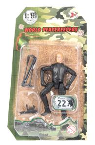 World Peacekeepers 1:18 Sotilashahmo Singepack 7B-2