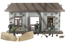 World Peacekeepers 1:18 Sotilaskomentopaikka sis. 3 hahmoa