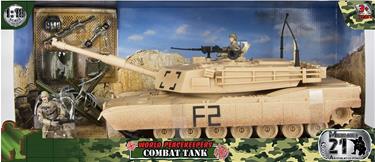 World Peacekeepers 1:18 Sotilaspanssarivaunu sis. 2 hahmoa-2